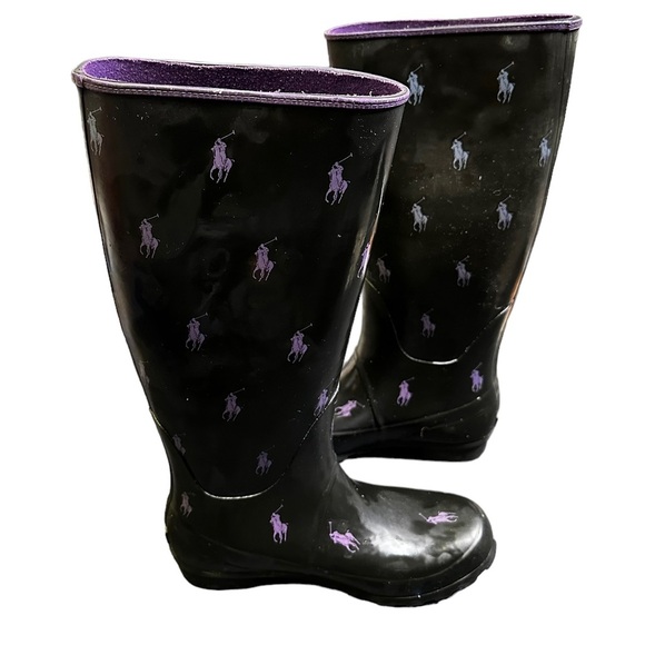 Ralph Lauren Rain Boots - Picture 2 of 12